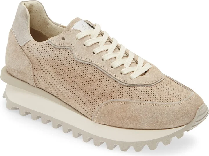 Perforated Low Top Sneaker