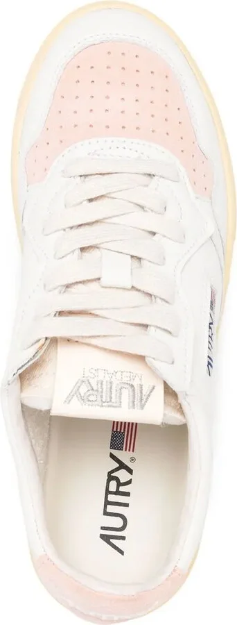 Perforated Low-Top Sneakers - Image 4