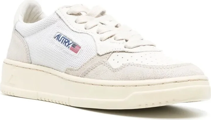 Perforated Low-Top Sneakers - Image 2