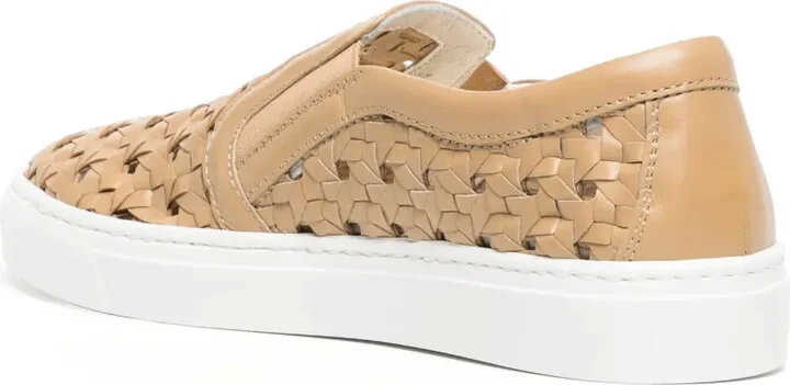 Perforated Low-Top Sneakers - Image 3