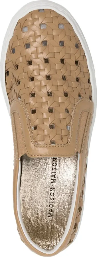 Perforated Low-Top Sneakers - Image 4