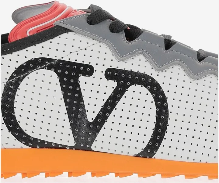 Perforated Nappa Leather Chromathon Sneakers - Image 5