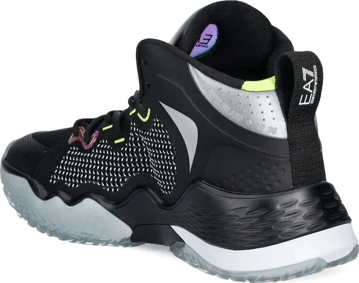 Perforated-Panel High-Top Sneakers - Image 2