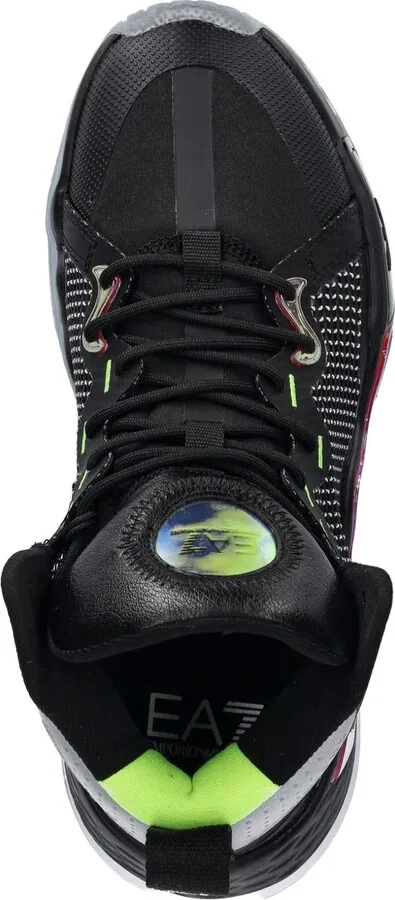 Perforated-Panel High-Top Sneakers - Image 3