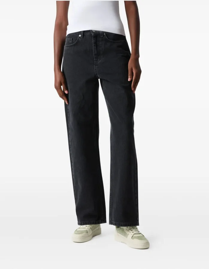Perforated Panelled Leather Low-Top Sneakers - Image 5