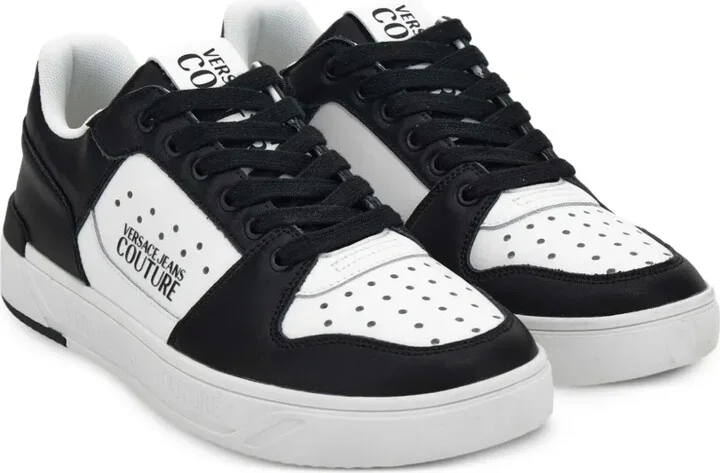 Perforated Panelled Sneakers - Image 2