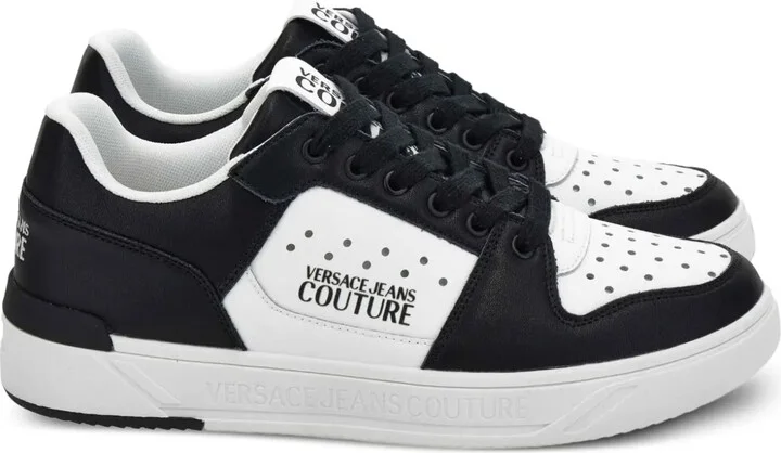 Perforated Panelled Sneakers