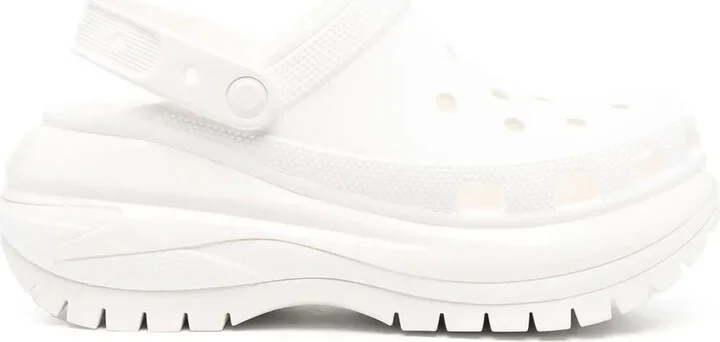 Perforated Platform Clogs