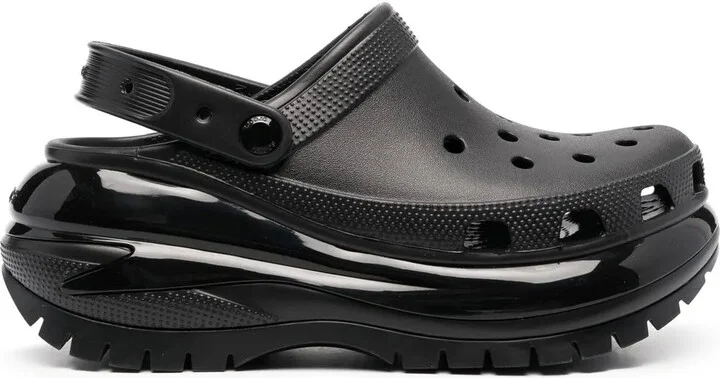 Perforated Platform Clogs