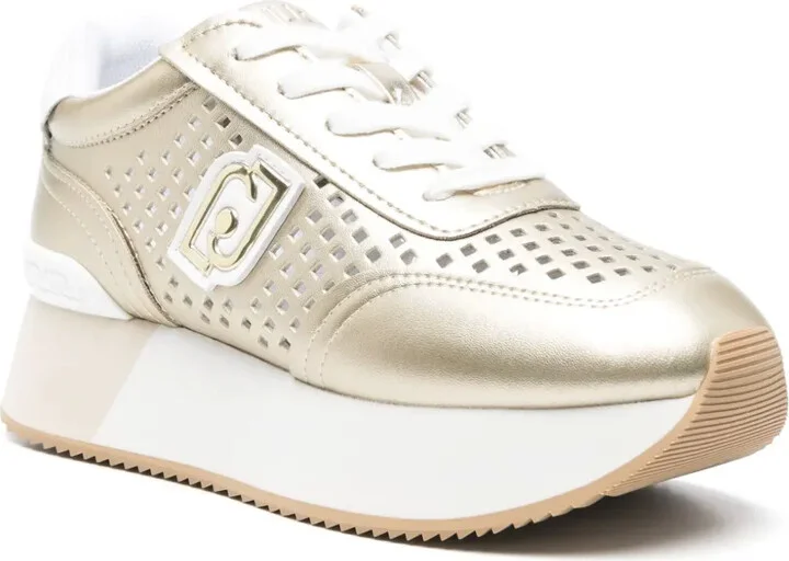 Perforated Platform Sneakers - Image 2