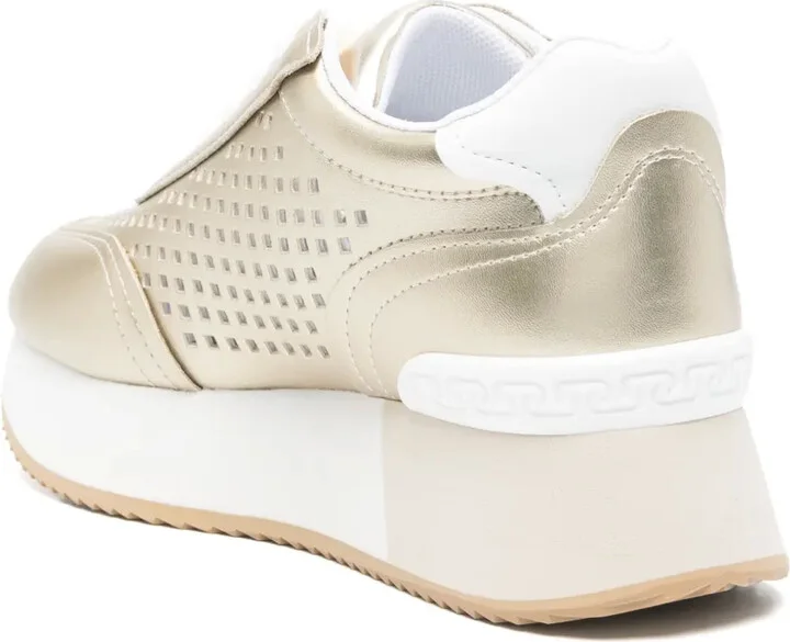 Perforated Platform Sneakers - Image 3