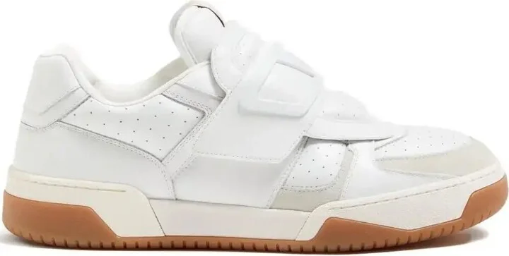 Perforated Strap Sneakers