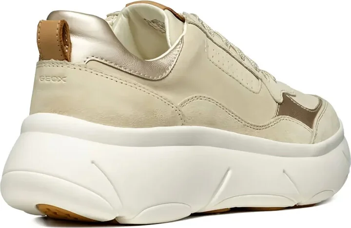Perforated Suede Leather Sneakers - Image 3