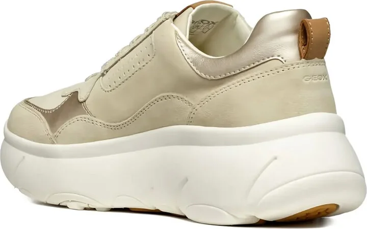 Perforated Suede Leather Sneakers - Image 4