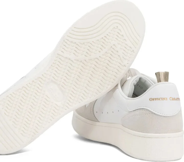Perforated Suede Leather Trainers - Image 4