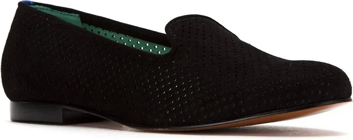 Perforated Suede Loafers - Image 2