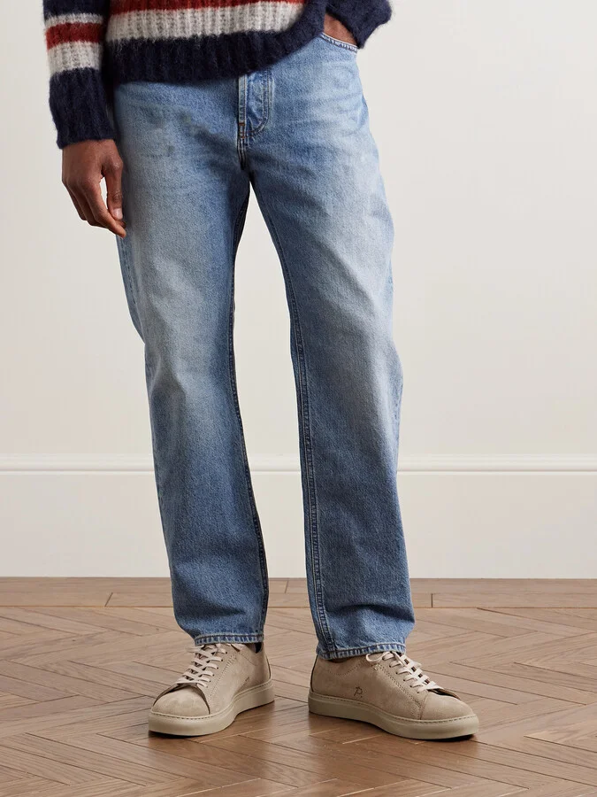 Perforated Suede Sneakers - Image 2