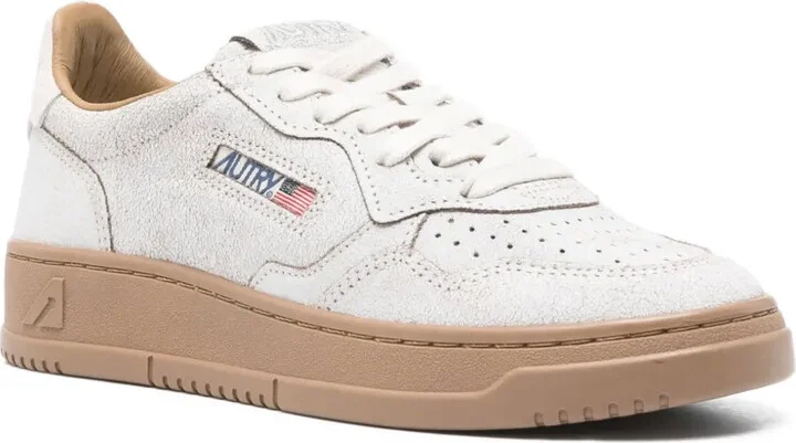 Perforated Suede Sneakers - Image 2