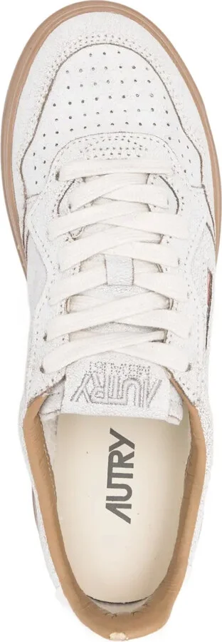 Perforated Suede Sneakers - Image 4