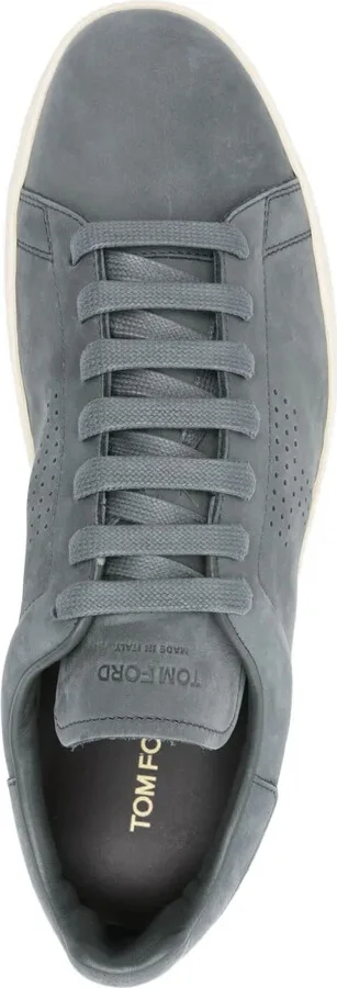 Perforated Suede Sneakers - Image 4