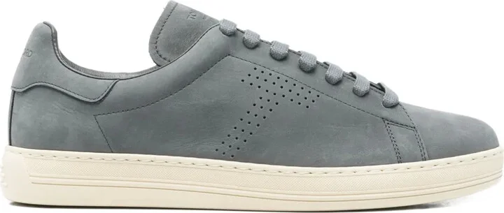 Perforated Suede Sneakers