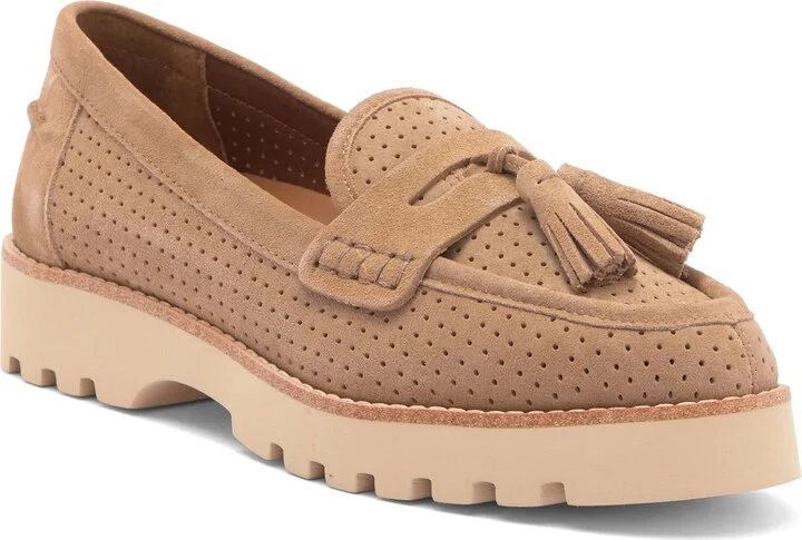 Perforated Tassel Loafer