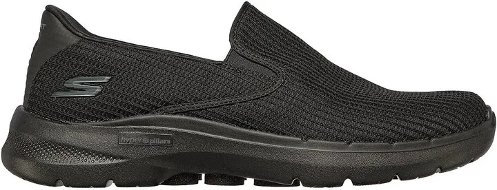 Performance Go Walk 6 Anaglyph 216201-BBK Mens US 9 Black Shoes EEE4119