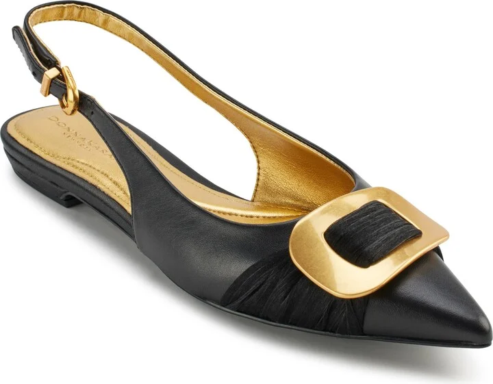 Perilynn Pointed Toe Slingback Flat