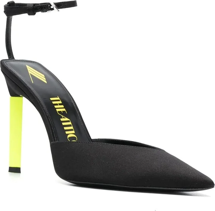 Perine 115mm contrasting heel pumps - Image 2