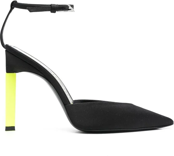 Perine 115mm contrasting heel pumps