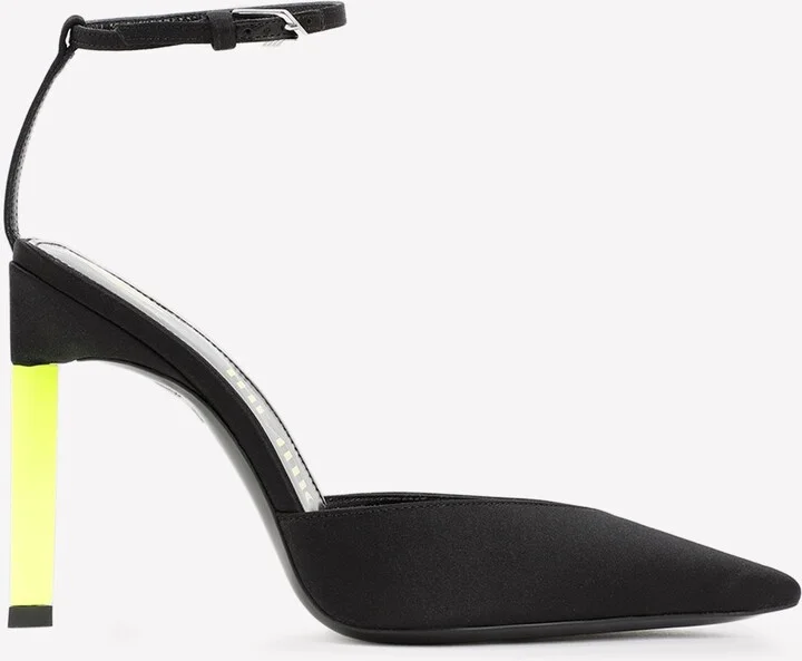Perine 150 Buckled Pumps in Leather