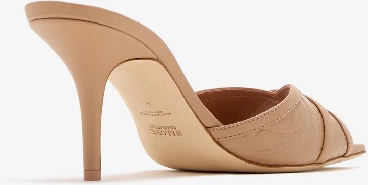 Perla 70 Leather Mules - Image 2