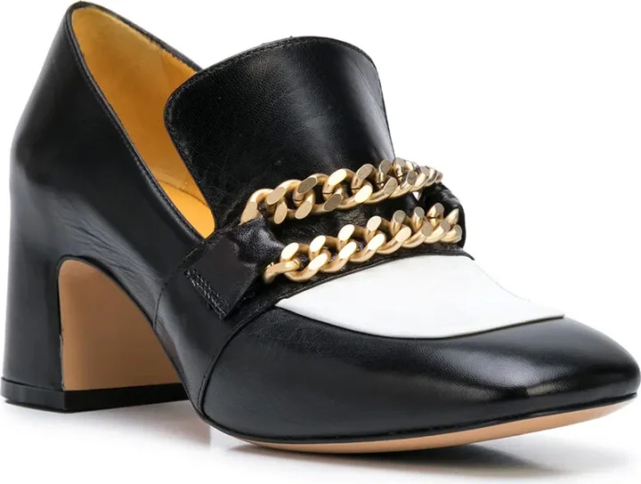 Perla block heel loafers - Image 2