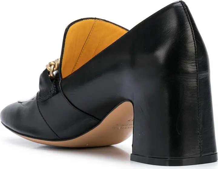 Perla block heel loafers - Image 3