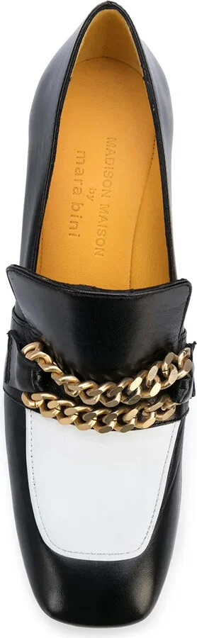 Perla block heel loafers - Image 4
