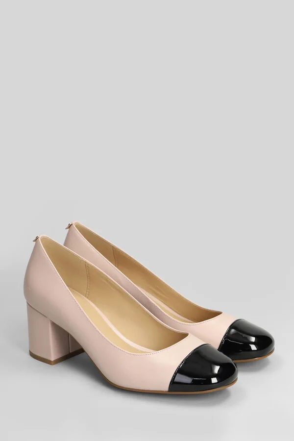 Perla Flex Pump Pumps In Rose-pink Leather - Image 2