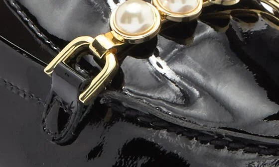 Perla Imitation Pearl Lug Sole Loafer - Image 10