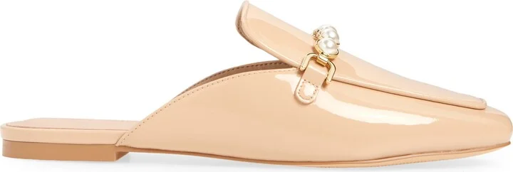 Perla Imitation Pearl Mule - Image 4
