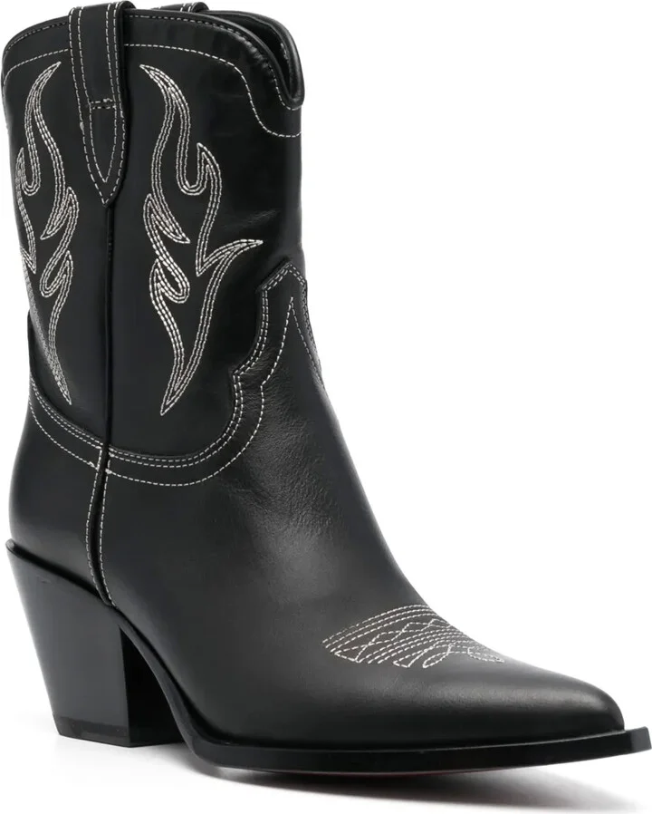 Perla leather ankle boots - Image 2