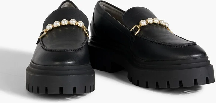 Perla Ulra embellished leather loafers - Image 2