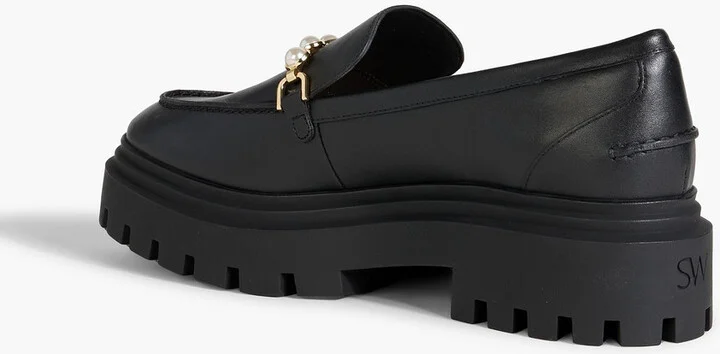 Perla Ulra embellished leather loafers - Image 3