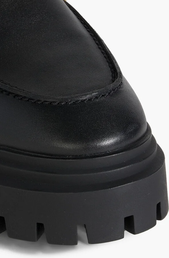 Perla Ulra embellished leather loafers - Image 4
