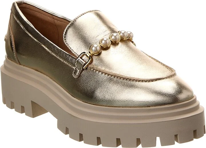 Perla Ulra Lug Leather Loafer