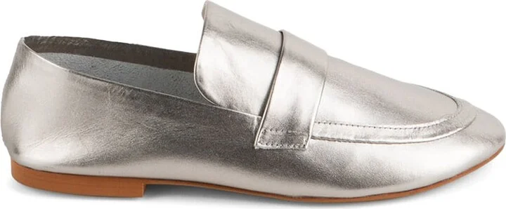 Perm Metallic Loafer-Silver - Image 2