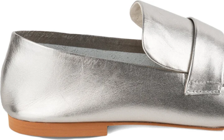 Perm Metallic Loafer-Silver - Image 3