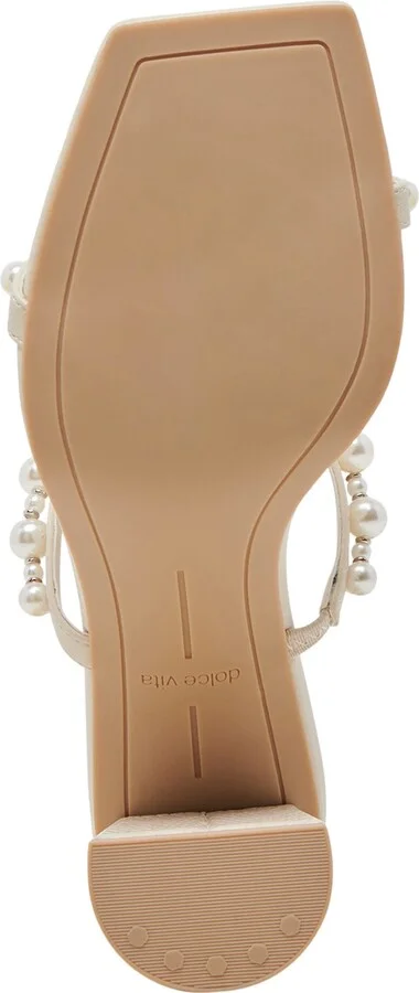 Perna Imitation Pearl Slide Sandal - Image 5