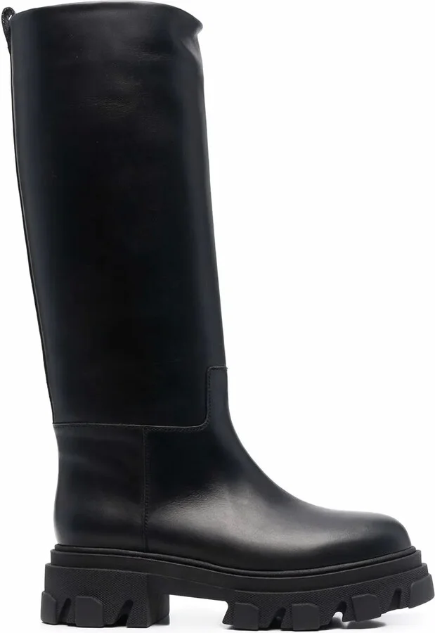 Perni 07 leather boots