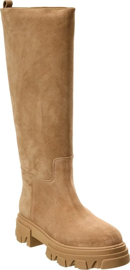 Perni 07 Suede Knee-High Boot