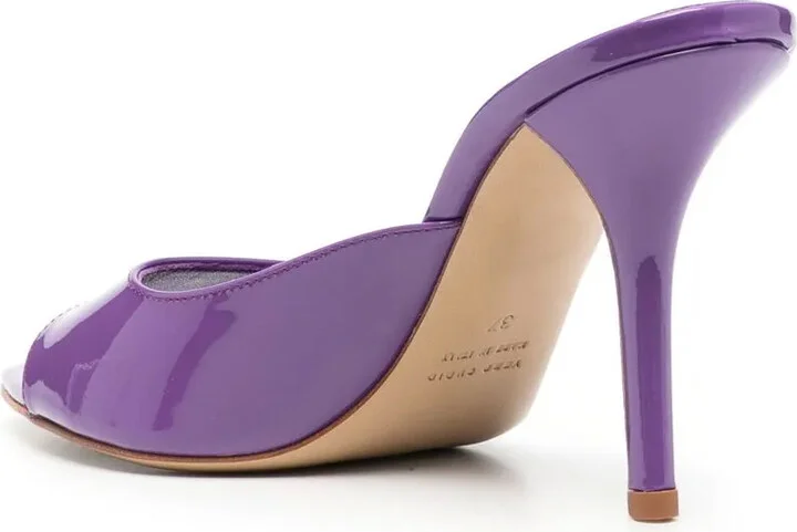 Perni 100mm patent leather sandals - Image 3