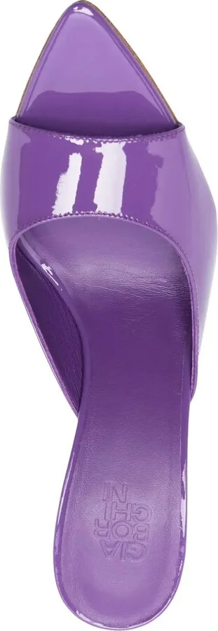 Perni 100mm patent-leather sandals - Image 4